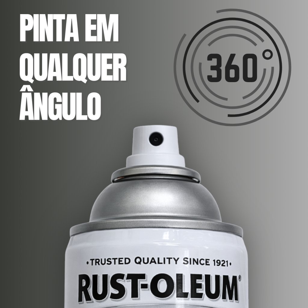 Spray Multiuso Ultra Cover Branco Semi-Brilhante Rust Oleum · foto 2