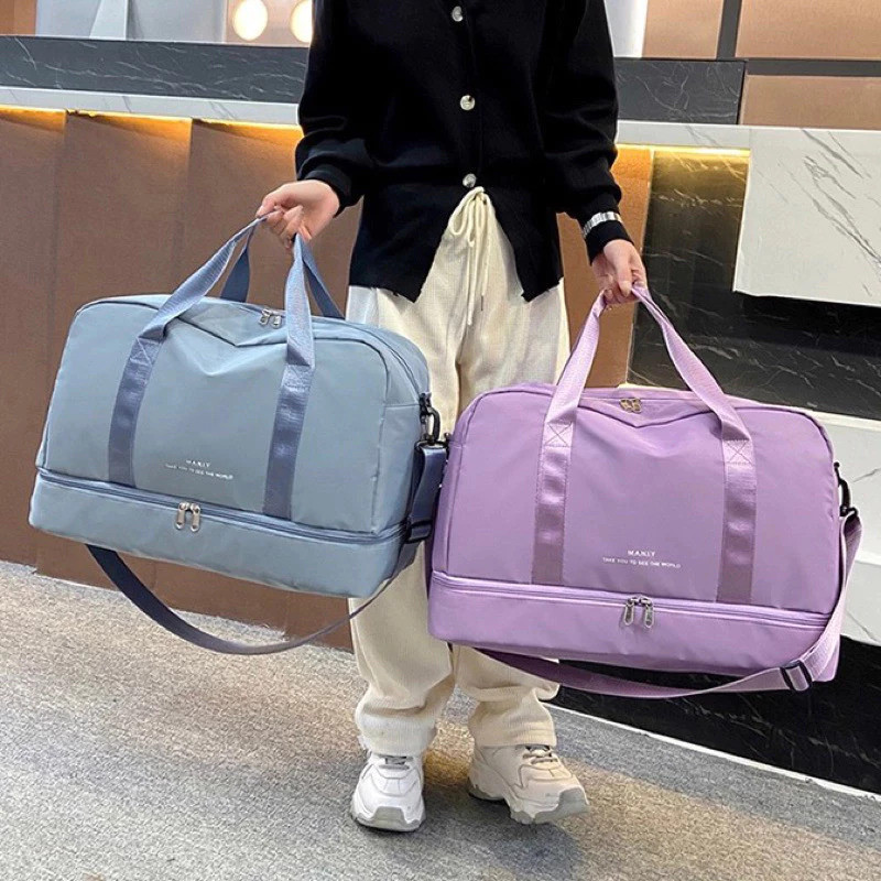 Bolsa De Viagem Sport Com Bolso Impermeável Alça Lateral 30L Capacidade alina