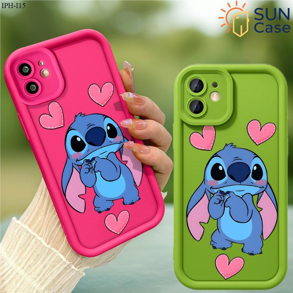 Capinha Stitch Para iPhone 15 14 13 12 11 X XS XR 7 8 SE Pro Max Plus 2020 2022 Capa De Macia Case Silicone 0956 TY em Oferta na Shopee