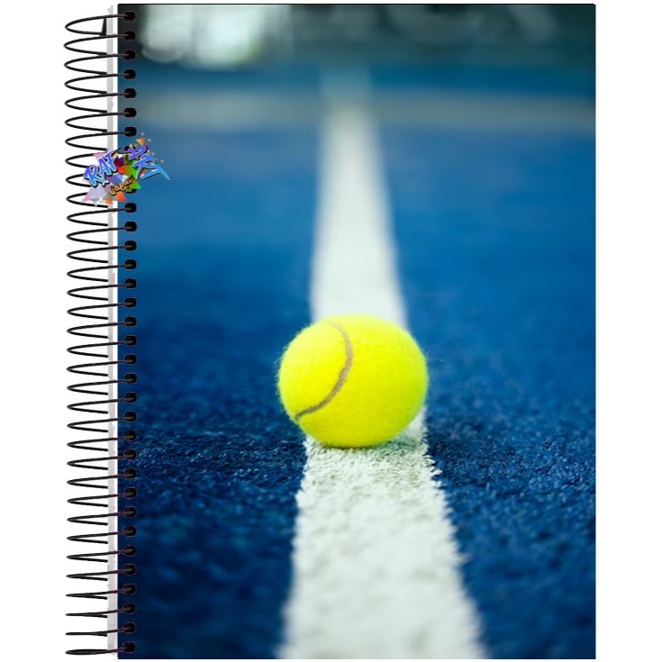Caderno de 1 Matéria, 10 Matérias ou 20 Matérias Padel