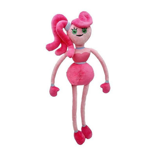 Conjunto de Brinquedos de Pelúcia Huggy Wuggy Moda Família Boneca Pai Crianças Presente de Halloween U2CE