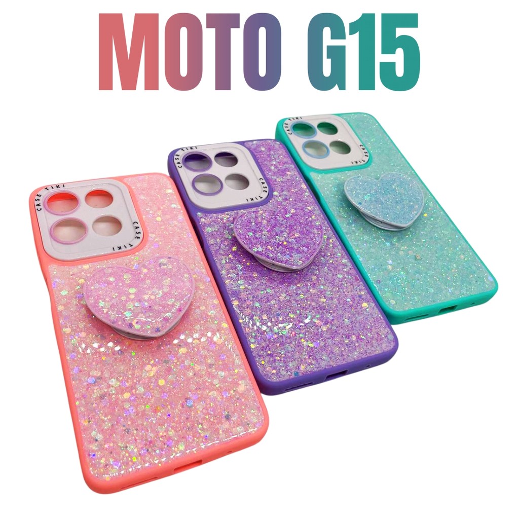 Capa de celular compatível com Moto G15 Shine em Oferta na Shopee