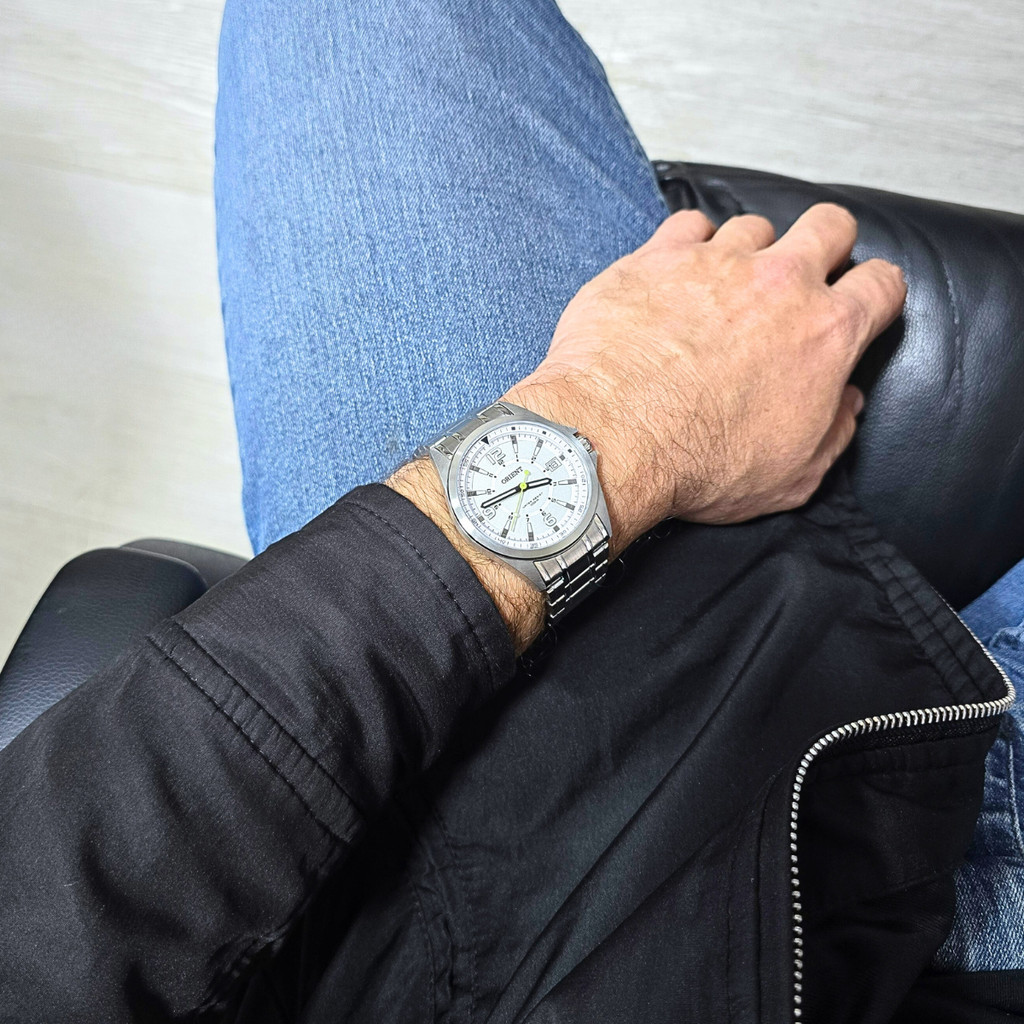 Relógio Orient Analógico Masculino Prateado MBSS1270 S2SX — imagem 2 de 2