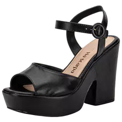 Sandália Feminina Meia Pata Via Scarpa 131012867