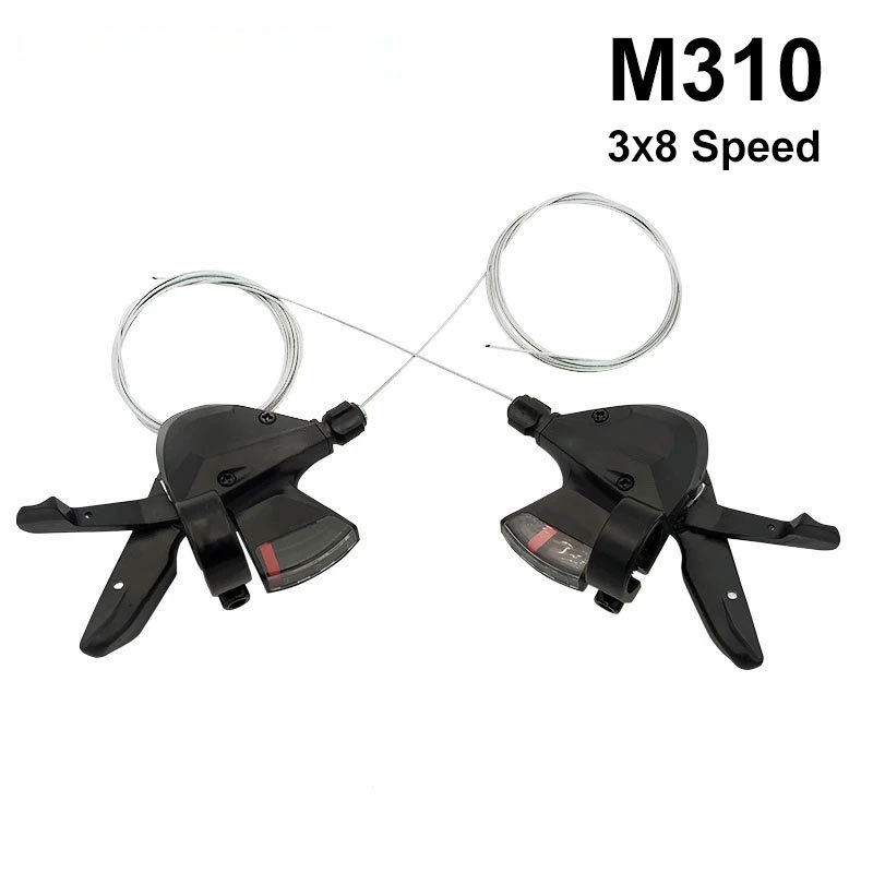 Par Alavanca Trocador Passador De Marcha Bike 21v Bike 3x8 Mtb S/manete