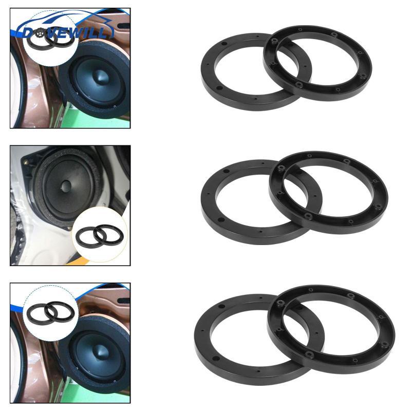 [Dovewill] Anel Espaçador De Alto-Falante De Carro De 2 Peças , Fácil De Instalar , Acessórios De Durabilidade Profissio