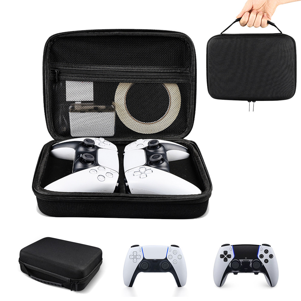 Bolsa de Armazenamento Portátil e Protetora para Controles de Jogos PS5/PS4/PS3/Xbox Series e Acessórios Nintendo