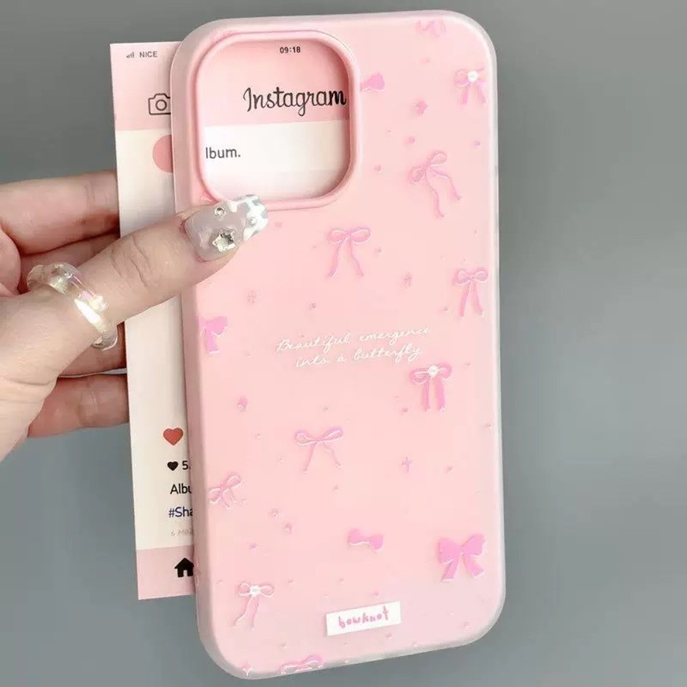 Capa Para Samsung A17 A07 A26 A06 A16 A05 A15 A14 A04S A34 A23 A32 A51 A71 A12 A52 A72 2 Em 1 Bonito Arco Rosa Macia CHO