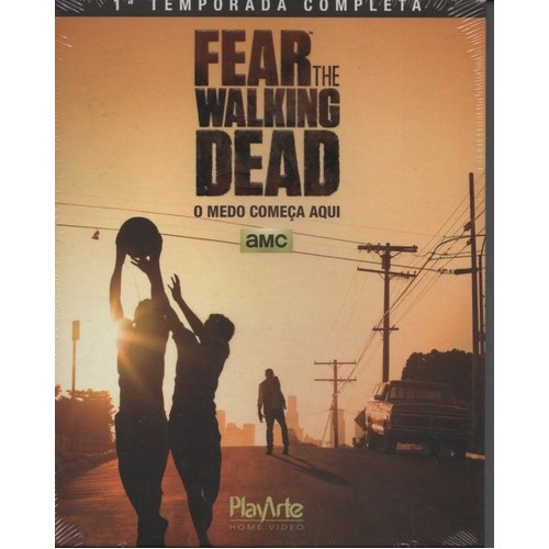 DVD FEAR THE WALKING DEAD: O MEDO COMEÇA AQUI - 1º TEMPORADA COMPLETA editora