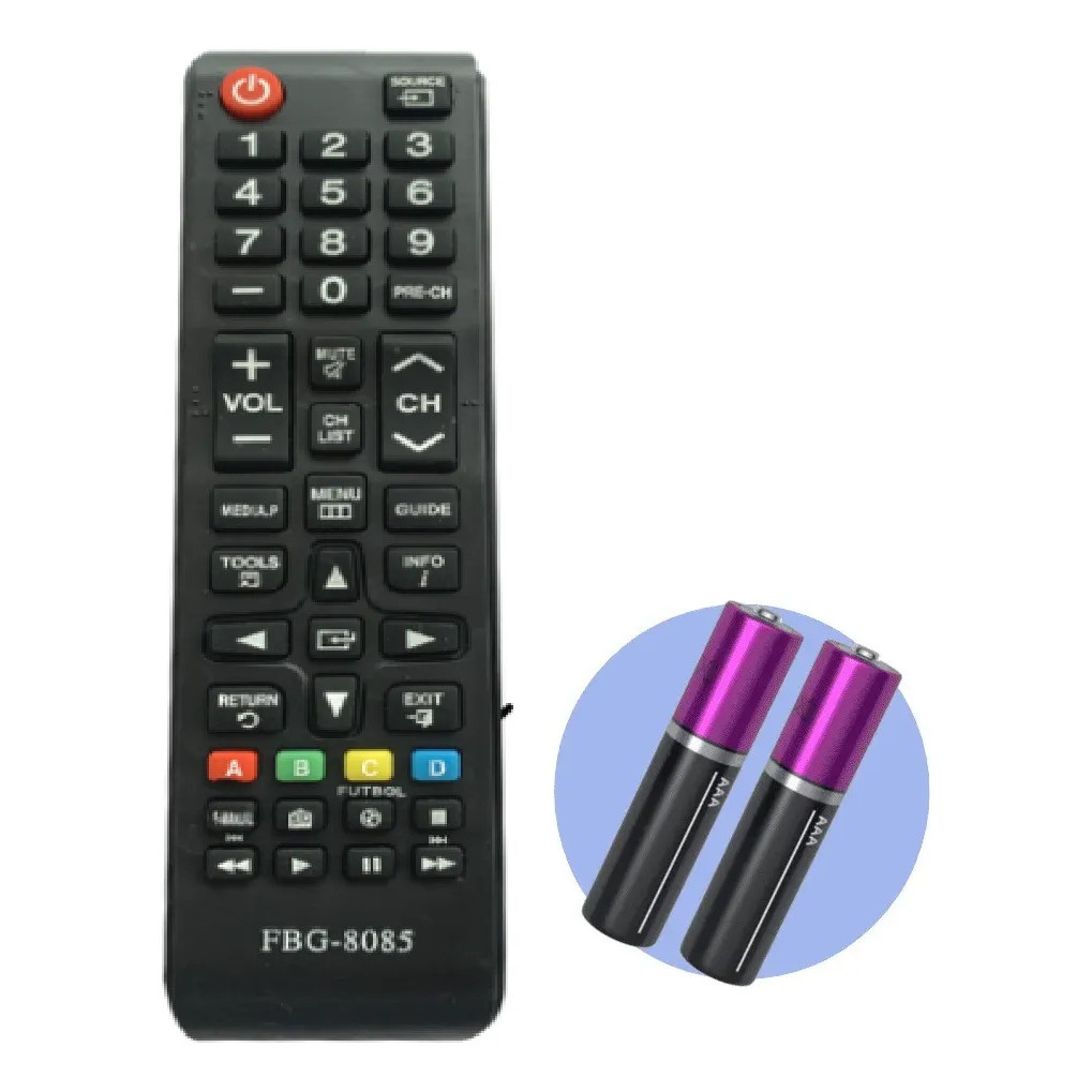 Controle Remoto Lcd/ Compatível Com Samsung 3d/ Futebol