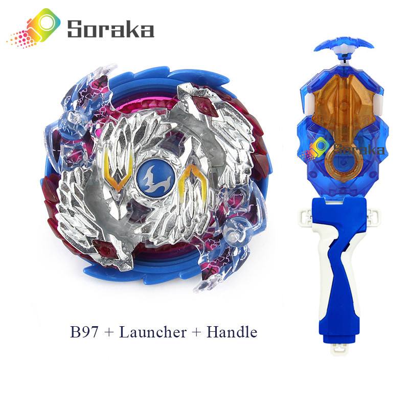 Soraka Beyblade Burst Starter Set B-97 Novo Longinus Dentro Da Alça Do Lançador Para Criança Menino