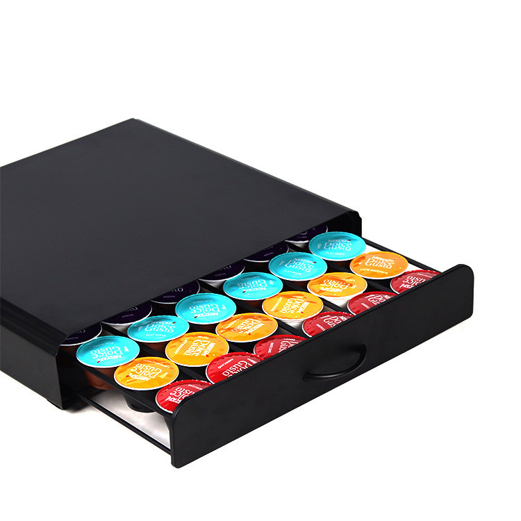 Adequado Dolce Gusto Dolce Gusto Café Cápsula Titular Chá Chateau Loja de Chá Armazenamento Oficial de Metal