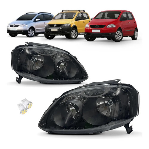 Par Farol Fox 2003 2004 2005 2006 2007 2008 Foco Duplo Preto