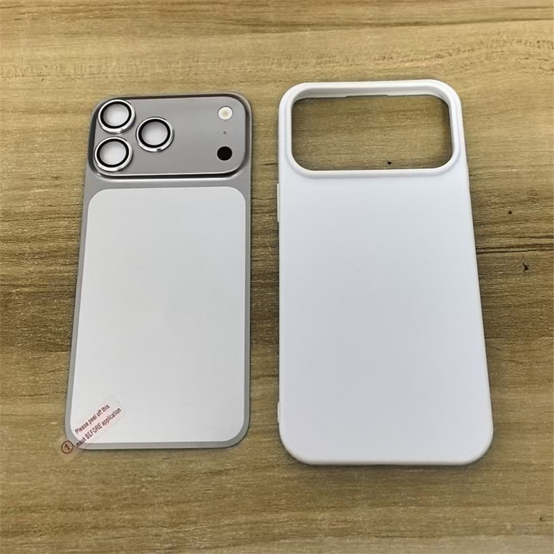(Sem Flash) Para IPhone 16 A 17pro 13 15 14 Pro Max Lente Alterada 17 Capa De Personalização