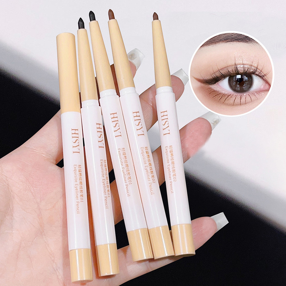Lápis Delineador Em Gel Light Sketch-À Prova D'água , De Longa Duração , De Manchas , Natural E Fino