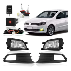Kit Farol Milha Neblina Gol Voyage G6 2013 2014 2015 Promoçã