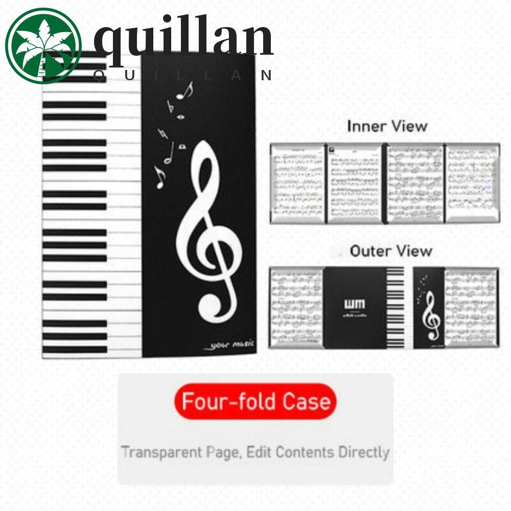 Suporte Para Partitura Musical QUILLAN , Folha De Armazenamento Editável Diretamente , Pasta De Música , Conveniência