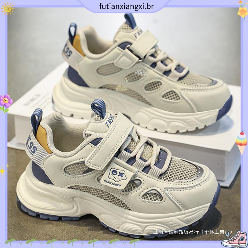 tênis infantil masculino kit tênis infantil masculino Meninos sapatos tênis 2024 novo outono inverno crianças correndo