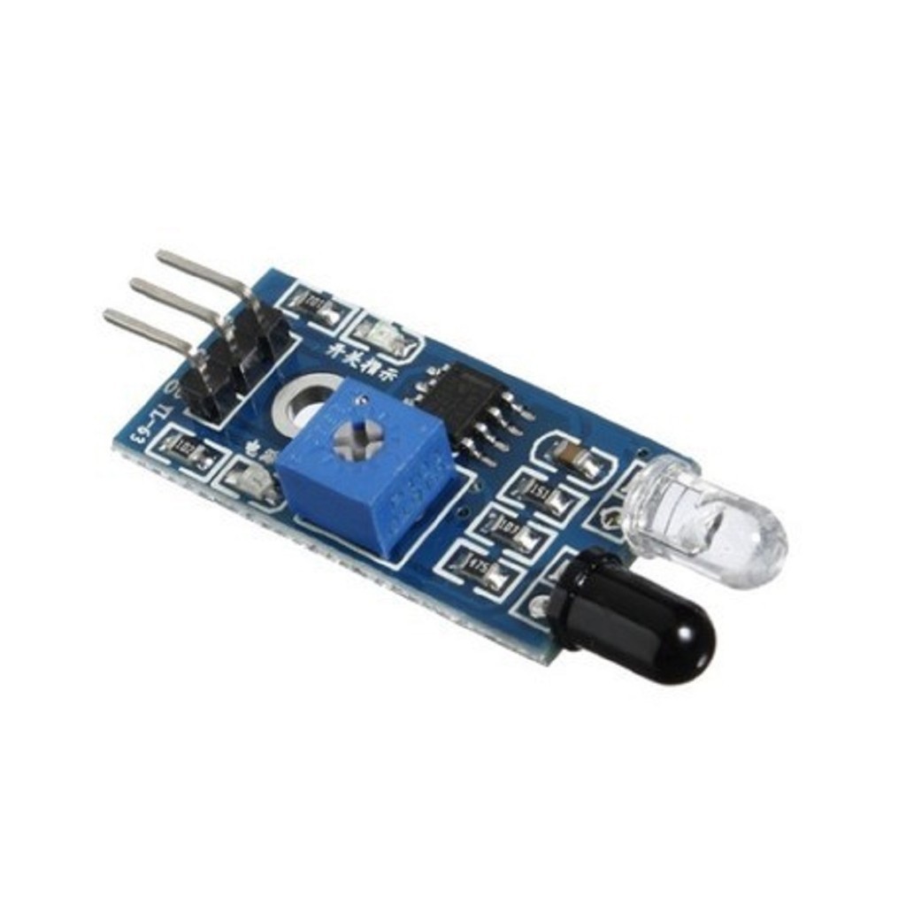 1 Sensor De Obstáculo Infravermelho Reflexão LM393 Compativel Com  Arduino Raspberry Automação Robotica PIC