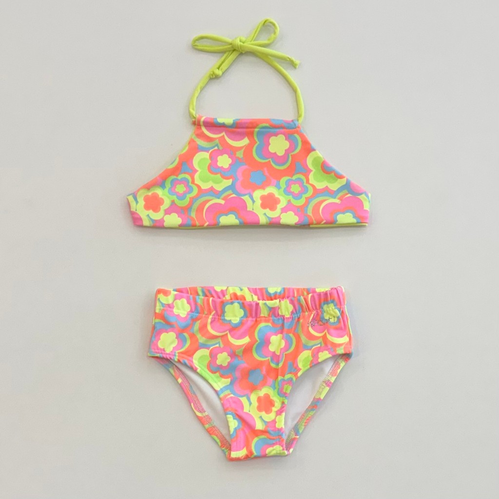 Biquini UV Infantil Menina Infanti Dupla Face Verão Moda Praia 87813