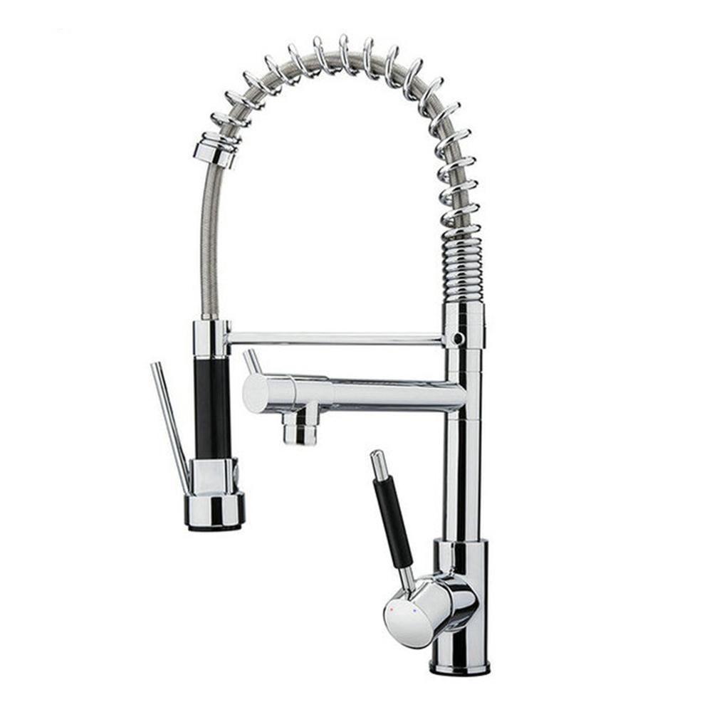 TORNEIRA COZINHA GOURMET DUCHA JATO EXTENSOR SPRAY EXTENSIVEL MONOCOMANDO MISTURADOR
