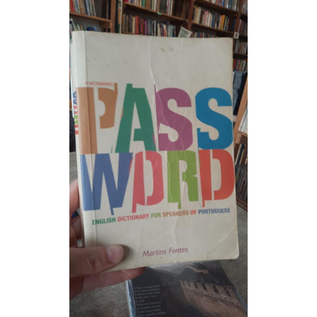 Password English Dictionary For Speakers of Portuguese autor Stahel, Monica e John Parker
