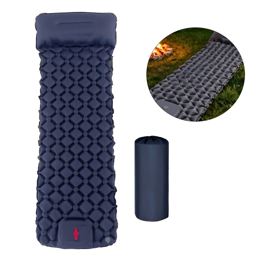 Colchonete Inflável Camping Colchão Ar Isolante Térmico Top em Oferta na Shopee
