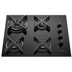 Cooktop 4 Bocas Dako Supreme Acendimento Superautomático, Preto - Bivolt