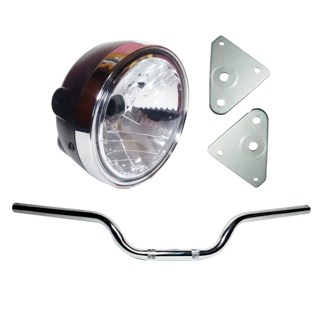 Farol Twister + Suporte Orelha + Guidão 2001 2002 2003 2008