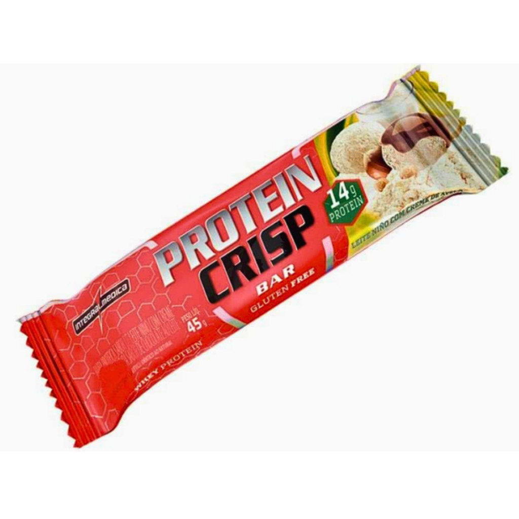 Barra de proteína Crisp Bar Trufa de Avela - Integral Médica