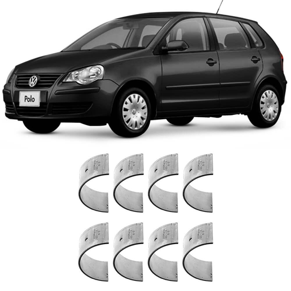 Bronzina Casquilho Biela STD Volkswagen Polo 1.6 2002 a 2015 Metal Leve