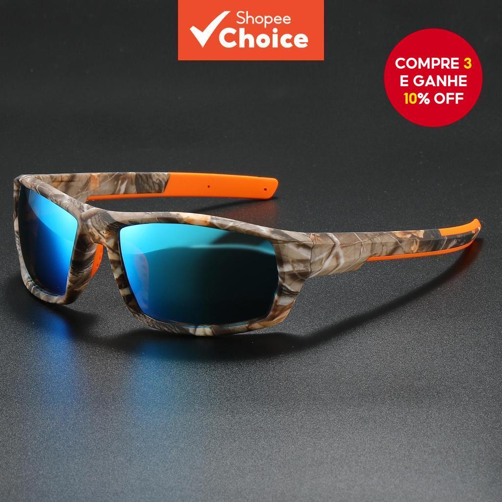 Óculos De Sol Camuflados , Templos De Borracha Antiderrapantes Para Caça , Pesca , Corrida
