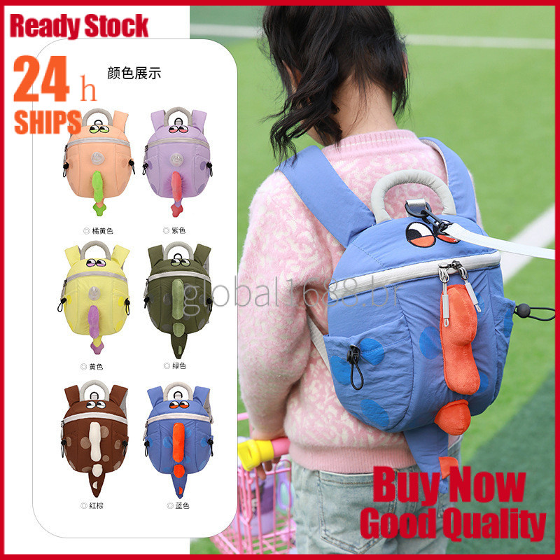 {PRONTO ESTOQUE}2025 Nova Mochila Infantil de Tubarão Fofo para Meninos e Meninas do Jardim de Infância, Bolsa de Lanche