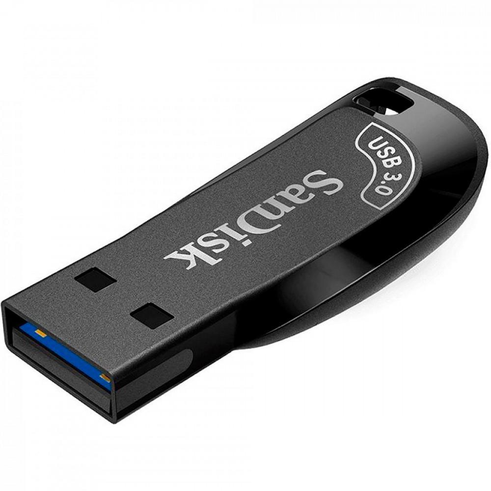 Pen Drive SanDisk Ultra Shift 256GB USB 3.0 Preto - SDCZ410-