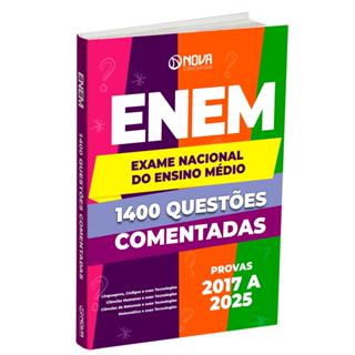 Livro 1.400 Questões Gabaritadas - ENEM 2026 em Oferta na Shopee