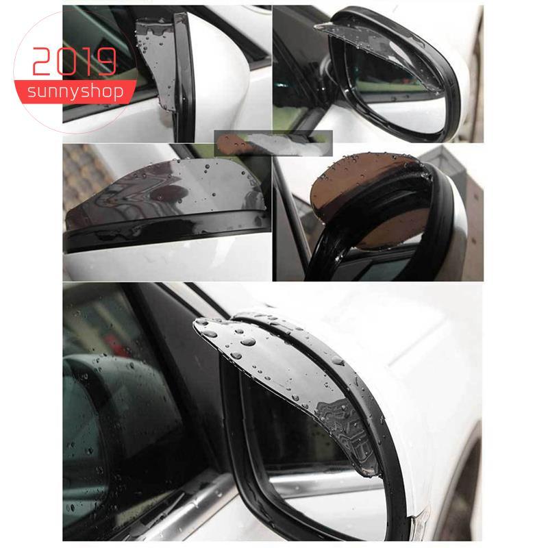 [Bestseller S] 2 Unidades Espelho Retrovisor Universal Para Carro Chuva Sobrancelha Auto Lateral Do Protetor De Neve Som