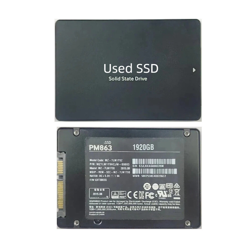 PM893 960GB SATA III 6.0 Gb/s Disco De Estado Sólido De Servidor Empresarial De 2.5 Polegadas E 7MM