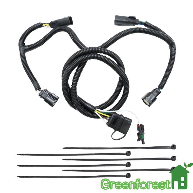 greenfor Acessório Automotivo Barra Luz Da Traseira Chicote Adaptador Substituição Fio Reverso Fácil