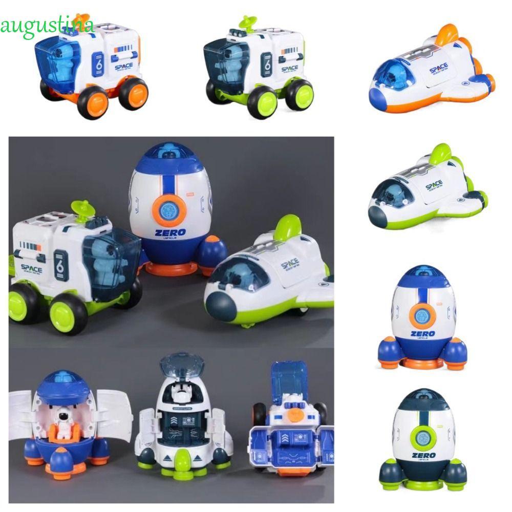 Brinquedo De Carro De Inércia De Foguete AUGUSTINA , Brinquedos De Exploração Espacial De Astronauta De Nave , Mini Veíc