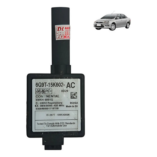 Modulo Sensor Alarme Ford Focus 2.0 2009 2010 2011 2012