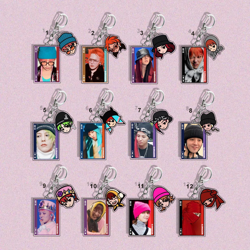 Novo estilo venda quente [coleção 2467 pessoas] BIGBANG G-DRAGON mercadoria POWER mercadoria pingente saco chaveiro 1141