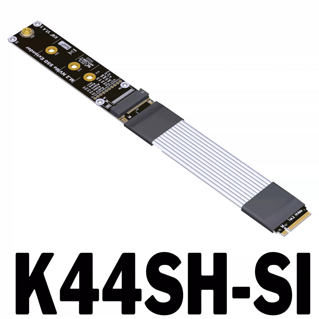 Cabo De Extensão SSD ADT Link K44SF-SI K44SH M . 2 NVMe Suporta Adaptador Sem Perdas De Alta Velocidade 22110 Gen5