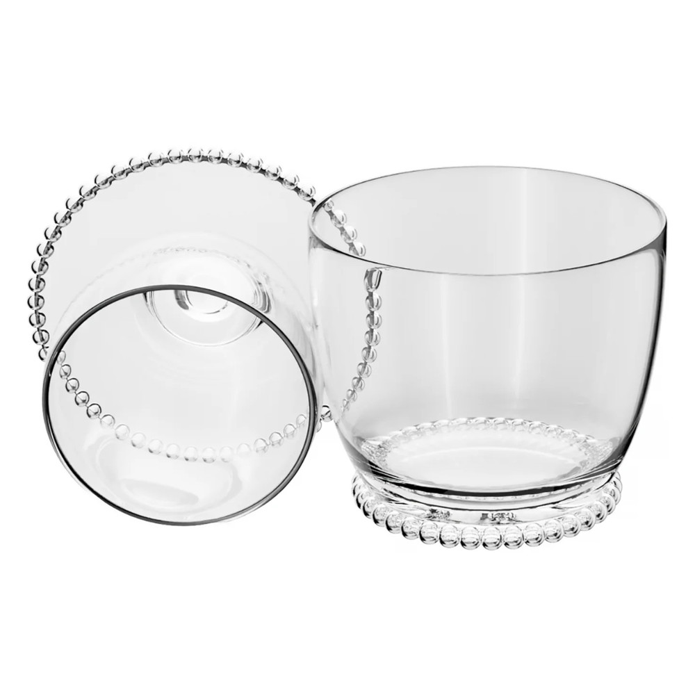 Manteigueira Francesa De Vidro Com Tampa 10,5 x 11 Cm Pearl Wolff — imagem 2 de 2