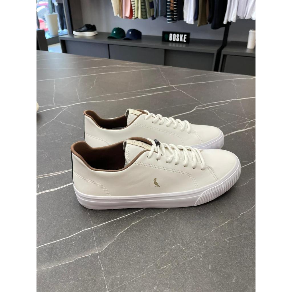 Tênis Branco Couro GoodField Reserva