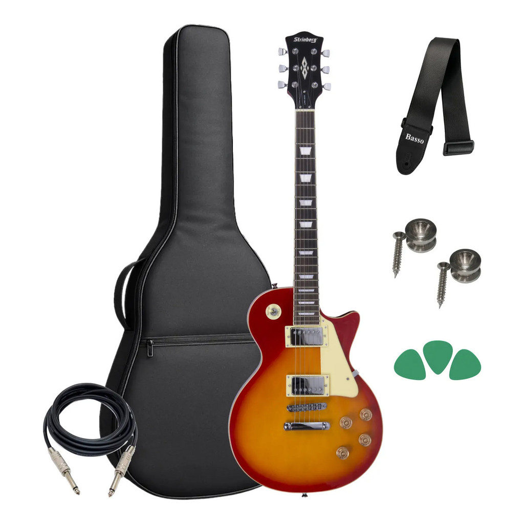 Guitarra Strinberg Sps230 Cs Les Paul + Acessórios Destro Cs