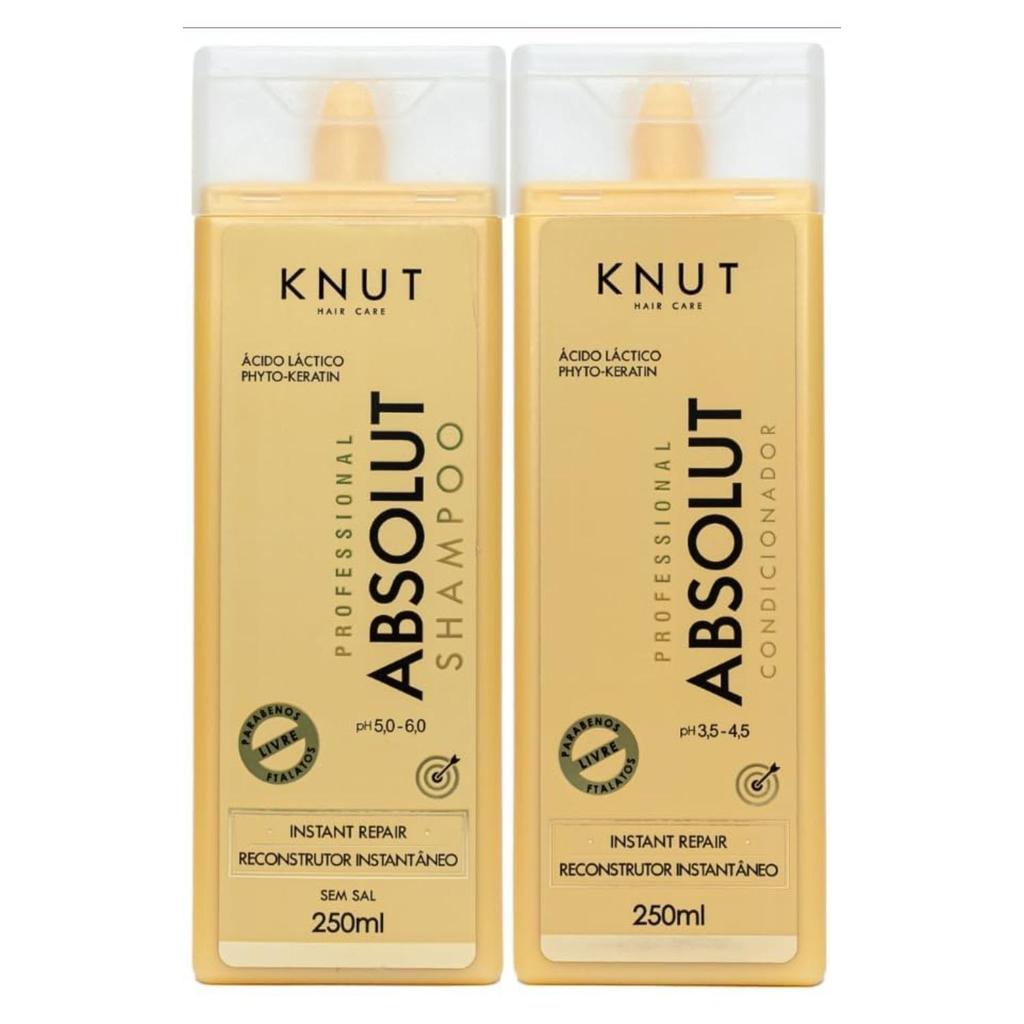 Knut Absolut Kit Tratamento Shampoo e Condicionador 250ml