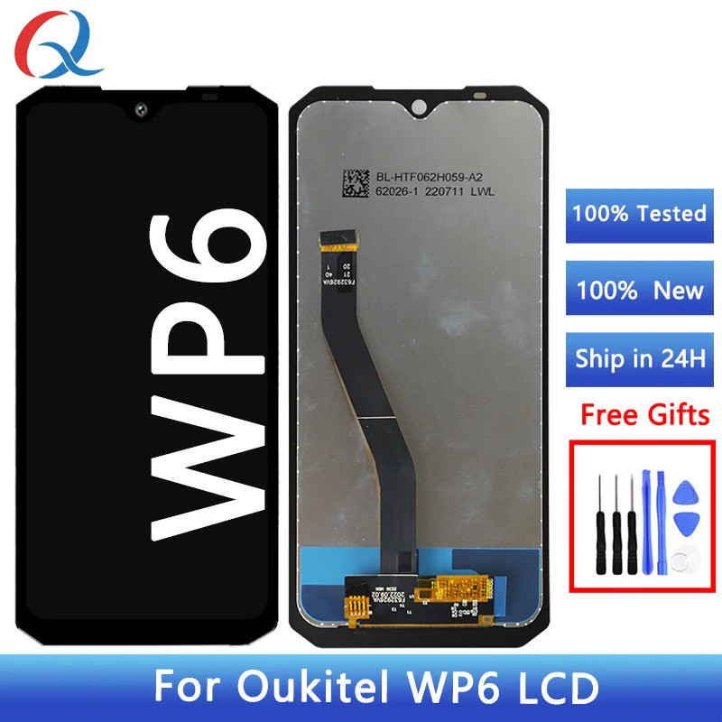 Tela Lcd do Celular Oukitel Wp6, Displays Lcd Oukitel Wp6, Substituição de Tela Oukitel Wp6 — R$ 366,00 em Shopee