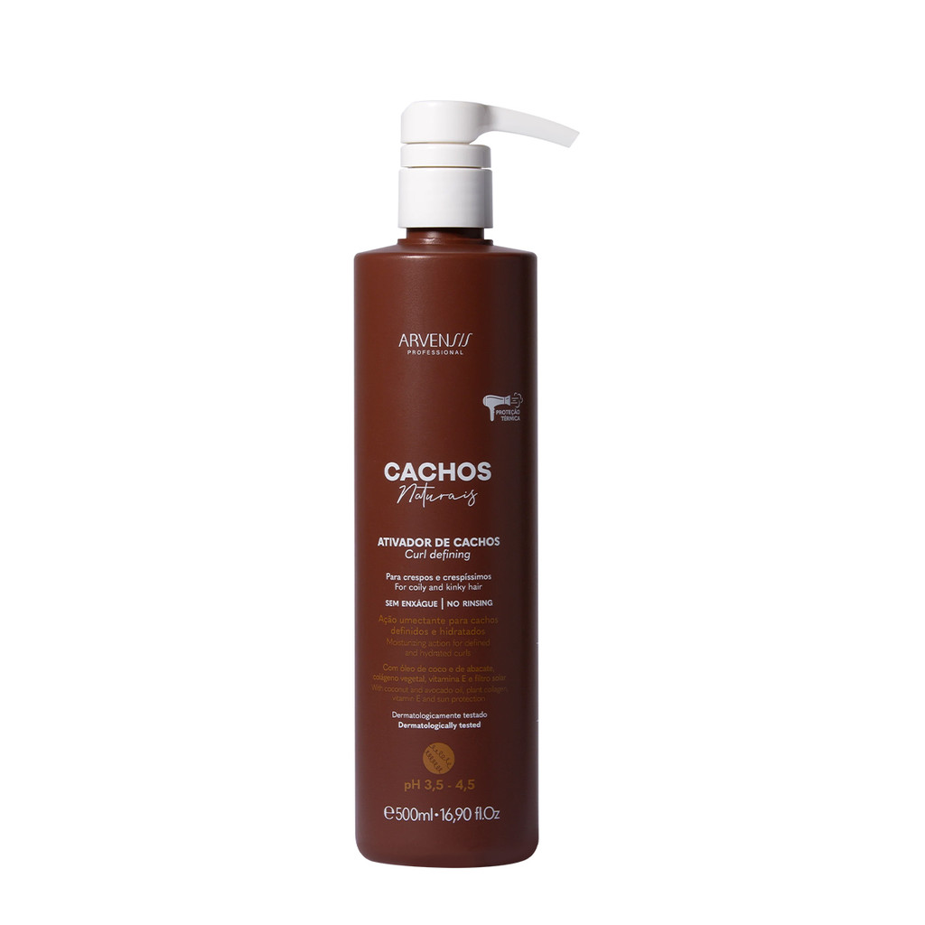 Arvensis  Cachos Naturais Crespos e Crespíssimos - Ativador de Cachos 500ml