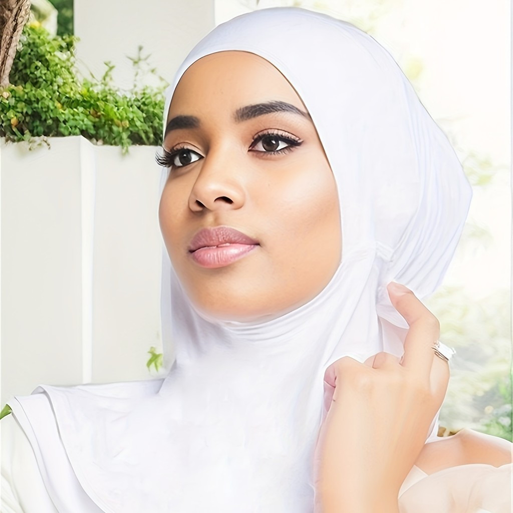 Scarf Hijab Cap Ramadan Hat Thin Breathable Elastic Pullover Caps Elegant Style Muslim Head Wrap Gifts-*&&&&&* YZLX