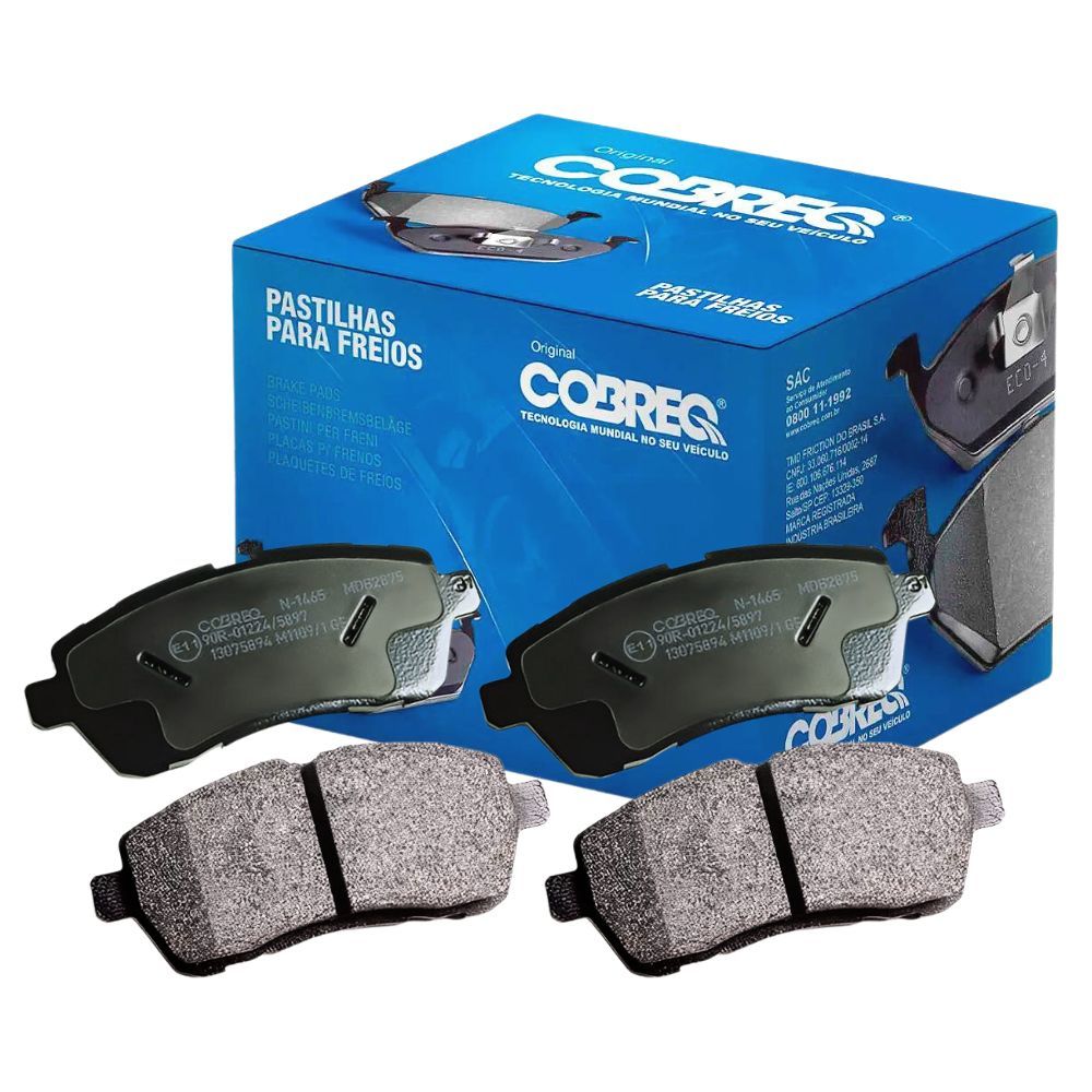 Pastilha Freio New Fiesta Novo Ka Dianteira Cobreq